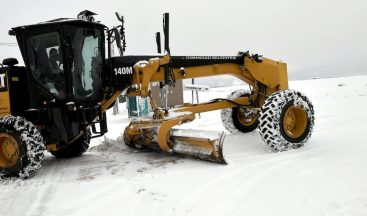 Bursa’da yoğun kar mesaisi