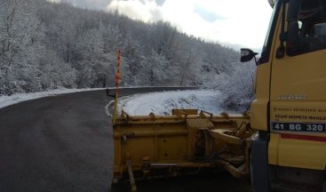 Büyükşehir kar timi teyakkuzda