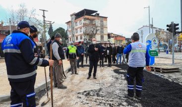 Büyükşehir sokağa çıkma kısıtlamalarını fırsata çeviriyor