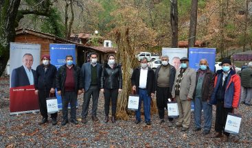 Büyükşehirden ipek böçekçiliğine destek
