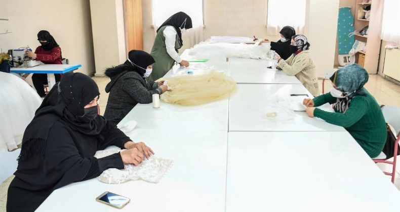 Büyükşehirden mülteci kadınların istihdamına tam destek