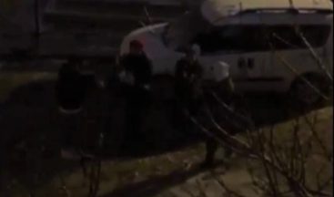 Çalgılı çengili kar kutlaması