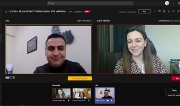 Cumhuriyet Üniversitesi’nde çevrimiçi “Fen ve Mühendislik Alanında Bilimsel Araştırma ve Etik” konulu söyleşi