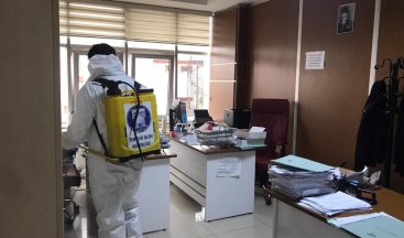 Didim’de dezenfekte çalışmaları devam ediyor