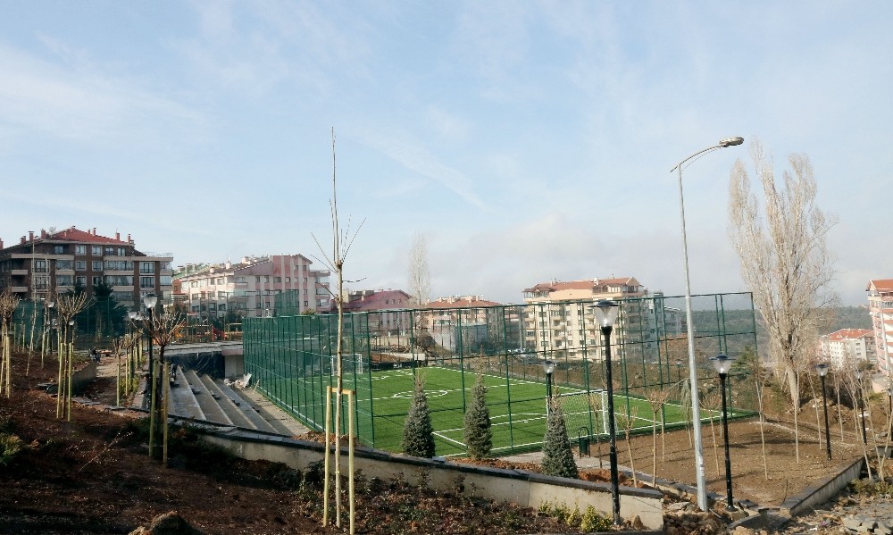 Dikmen Karapınar Spor Parkında sona yaklaşıldı