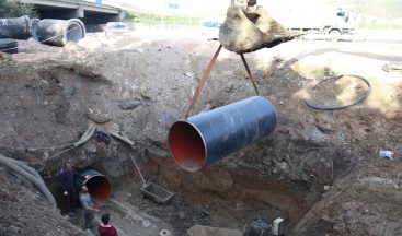 Dilovası Batı Kavşağı’nda hummalı çalışma