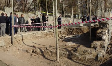 Diyarbakır’da, Sultan 1’inci Kılıçarslan’ın mezar aramalarında kalıntılar bulundu