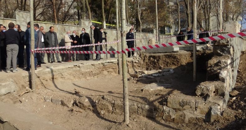 Diyarbakır’da, Sultan 1’inci Kılıçarslan’ın mezar aramalarında kalıntılar bulundu
