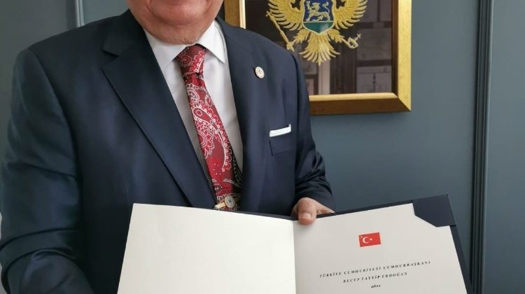 Dr. Akkan Suver, Karadağ Balıkesir Fahri Konsolosluğuna atandı