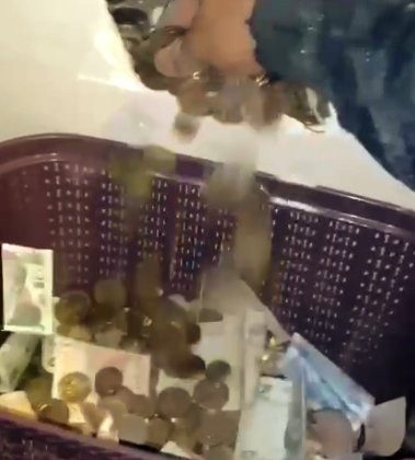 Duvara yaptığı kumbarayla 1 yılda 2 bin 338 lira biriktirdi