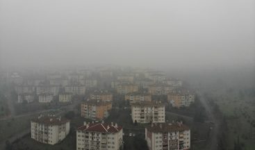 Düzce güne sisle uyandı