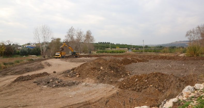 Erdemli Arpaçbahşiş’te yeni mesire alanı çalışmaları başladı