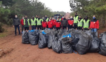 Eskişehir Kent Ormanı çöplerden temizlendi
