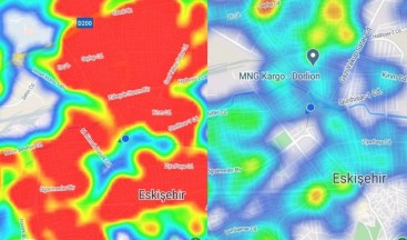 Eskişehir’de harita bir ayda yeşile döndü