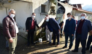 Gazipaşa’da iki mahallede su hasreti bitti