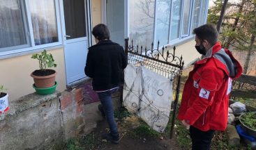 Genç Kızılay Gönüllüleri ihtiyaç sahiplerine destek oldu