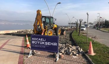 Gölcük Kavaklı Sahil Caddesi’nin çehresi değişecek