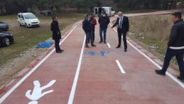 Gölcük’te bisiklet yolu