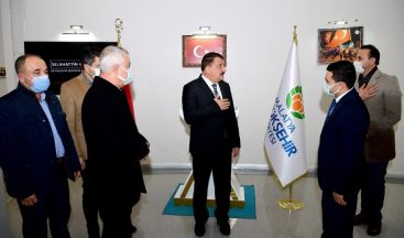 Gürkan Kaymakam Yılmaz’ı makamında ağırladı