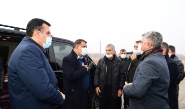 Gürkan ve Tüfenkci Ören mahallesindeki çalışmaları inceledi