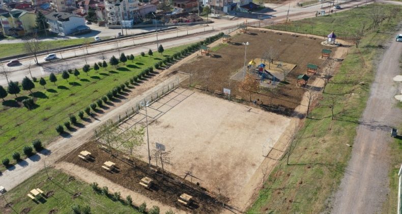 Hüseyin Gülseven Parkı’na çevre düzenlemesi