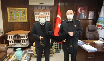 İl Jandarma Komutanı Sandal’dan Başkan Şahin’e ziyaret