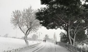İstanbul’da kar etkisini artırdı, Çamlıca Tepesi’nde kar kalınlığı 20 santime ulaştı