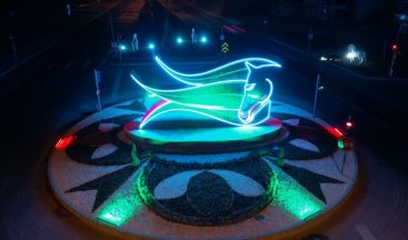 İtfaiye kavşağı yeni görünümüyle çok beğenildi