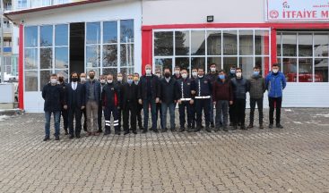 İtfaiye personeline ‘Temel Eğitim Sertifikası’