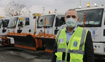 Kar yağışı İstanbul’a giriş yaptı, ekipler alarm durumuna geçti