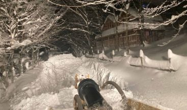 Karla mücadele ekipleri canla başla çalıştı