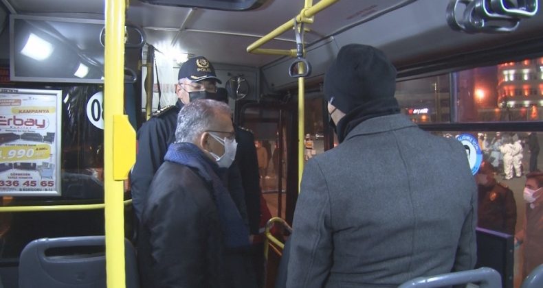 Kayseri protokolünden yılbaşı denetlemesi