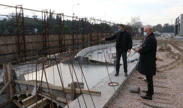 Kentin yeni gözdesinde peyzaj projeleri yerinde incelendi