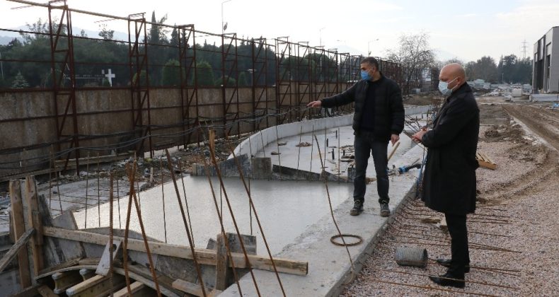 Kentin yeni gözdesinde peyzaj projeleri yerinde incelendi