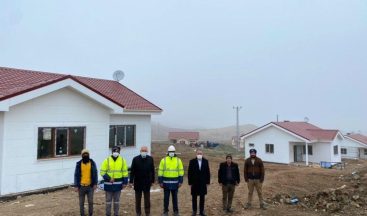 Kırsal mahallelerdeki deprem konutları yükseliyor