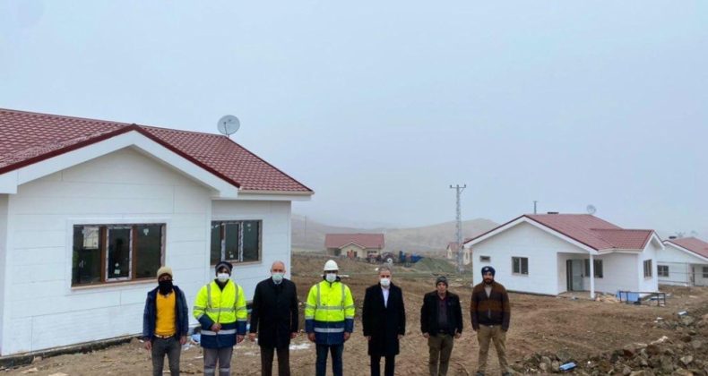 Kırsal mahallelerdeki deprem konutları yükseliyor