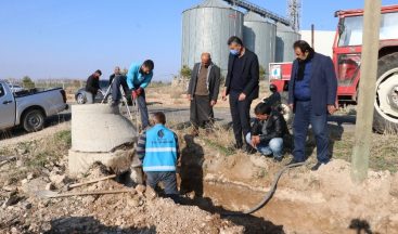 Kırsaldaki altyapı sorunları büyükşehirle çözüme kavuşuyor