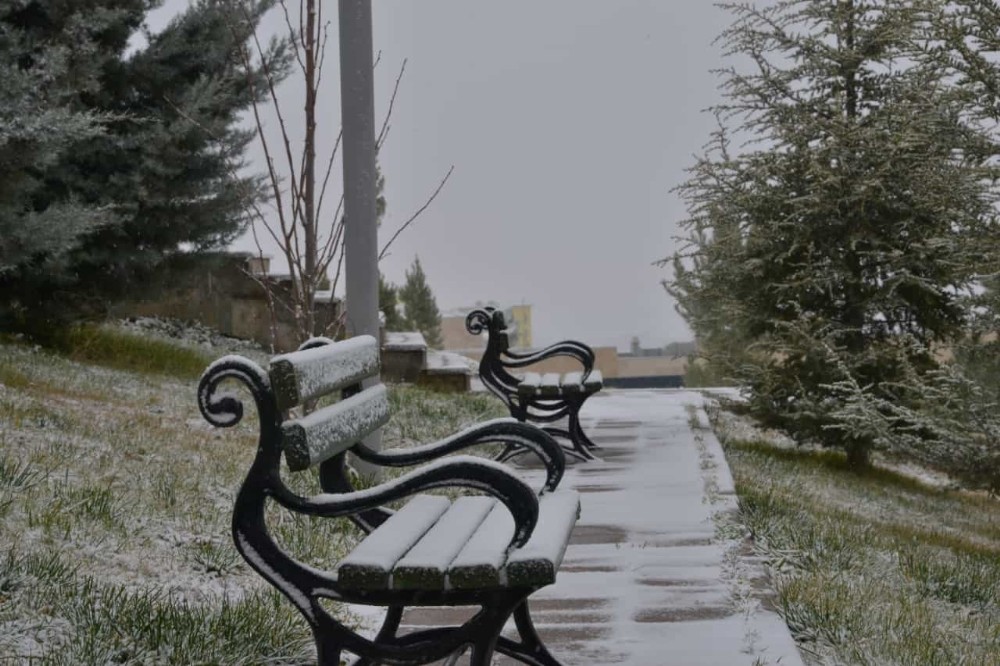 Kırşehir’e yılın ilk karı düştü