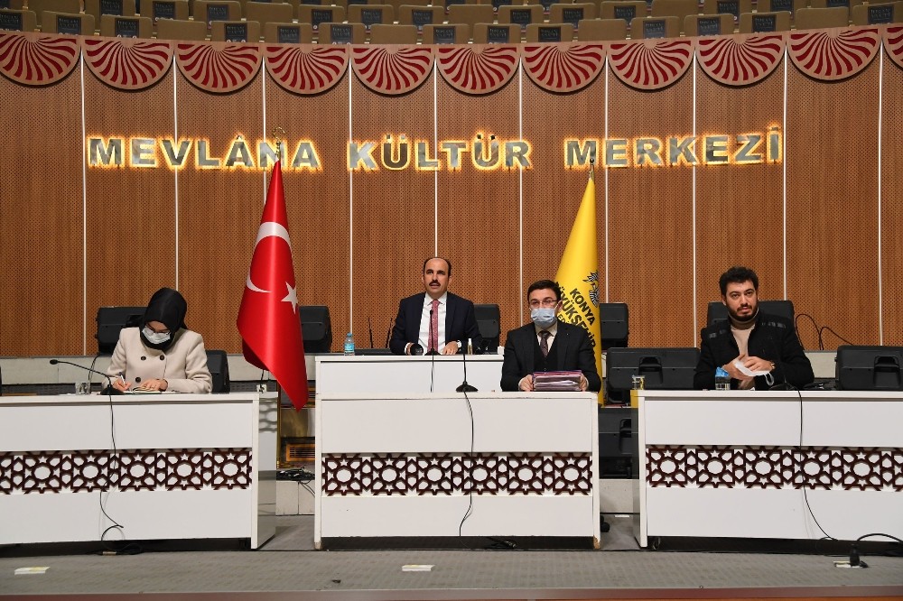 Konya Büyükşehir’de 2021 yılının ilk meclis toplantısı yapıldı