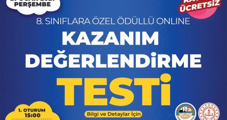 Körfez Belediyesi’nden online deneme sınavı