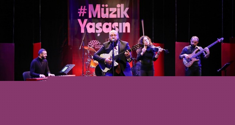 Korona virüs salgınından etkilenen 115 müzisyene anlamlı destek