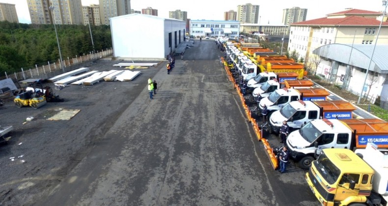 Küçükçekmece Belediyesi kışa hazır