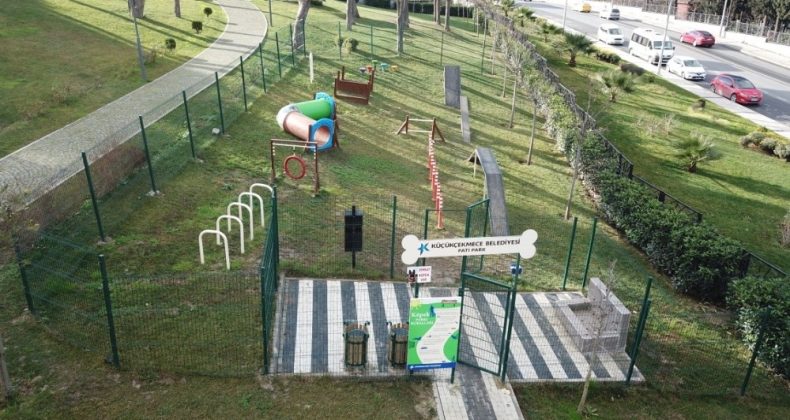 Küçükçekmece’de Köpeklere Özel Patipark