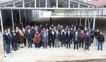 Küçükköy’de kapalı pazar yeri hizmete açıldı