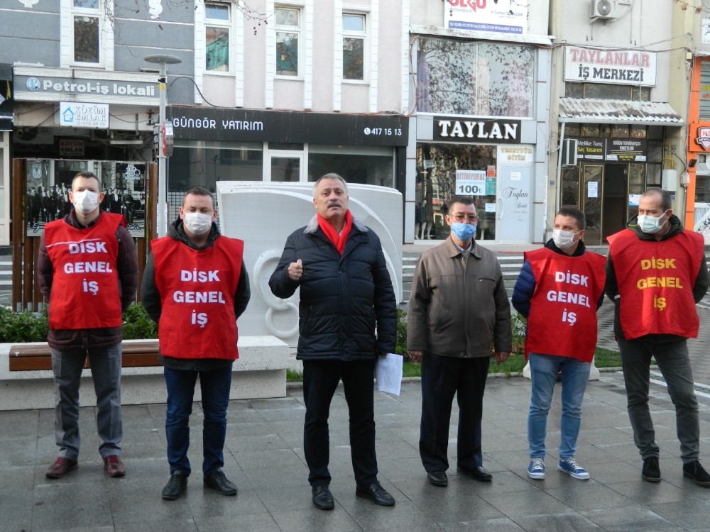 Lüleburgaz Belediyesi işçilerinin 92 günlük mücadelesi devam ediyor