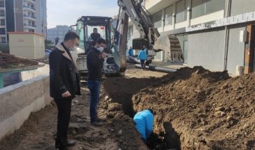 Mahallelerde taşkın sorunu çözülüyor