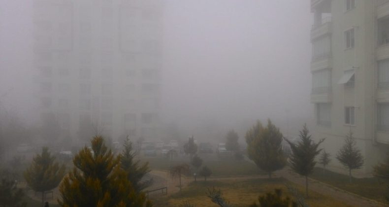Malatya’da yoğun sis etkili oluyor
