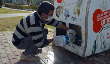 Manavgat Belediyesi sokak hayvanlarını unutmadı