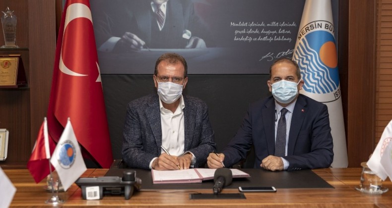 Mersin Büyükşehir Belediyesi ile ÇKA arasında iki protokol imzalandı