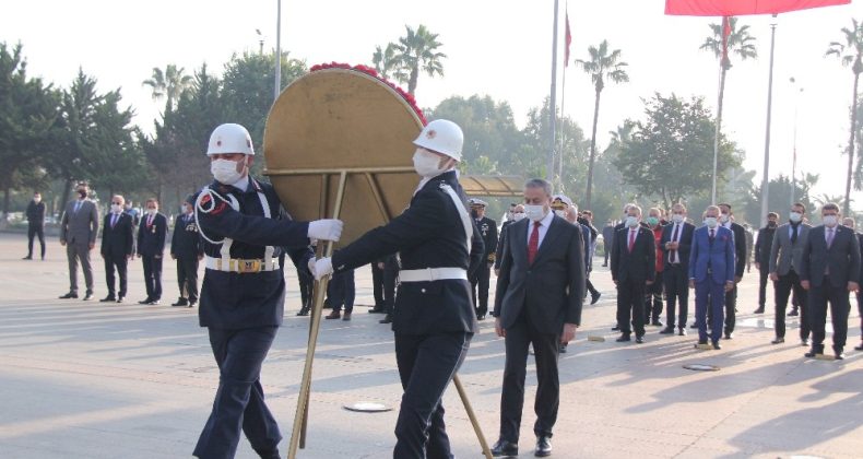 Mersin’in kurtuluş günü bu yıl sade bir törenle kutlandı